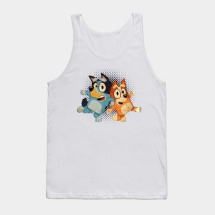 vintage bluey Tank Top